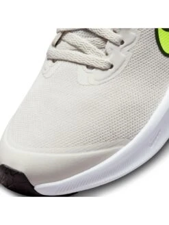 Nike Star Runner Junior Unisex Trainers - Beige/Green -Sport Sphere UXJVS SQ7 0000016191 BEIGE YELLOW ICf