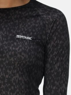 Regatta Women'S Bampton Top - Black -Sport Sphere UY2E5 SQ4 0000000004 BLACK MDd