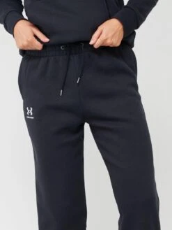 UNDER ARMOUR Essential Fleece Joggers - Black/White -Sport Sphere UY6GF SQ4 0000000019 BLACK WHITE MDd