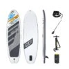 Bestway Hydro-Force White Cap SUP Inflatable Stand-Up Paddle Board Set 10ft