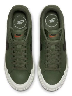 Nike Court Legacy Lift Trainers - Green -Sport Sphere UZFLN SQ4 0000000058 KHAKI SLt
