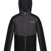 Regatta Kids Volcanics VI Waterproof Insulated Jacket - Black/Grey