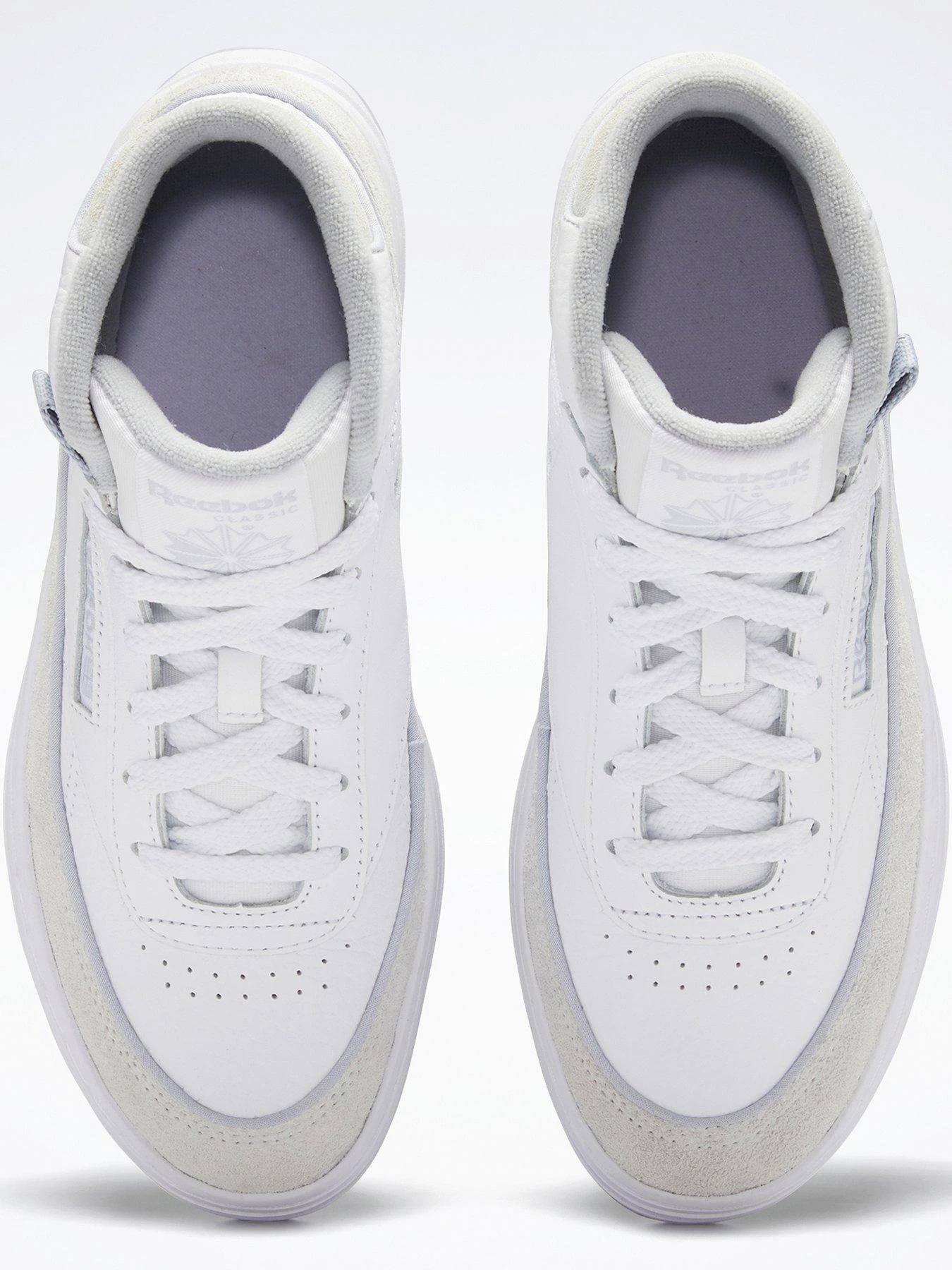 Reebok Club C Geo Mid Shoes - Beige 4 Reebok Club C Geo Mid Shoes - Beige - Image 4