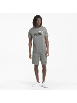 Puma Essentials+ 2 Col Logo Tee - Grey -Sport Sphere UZXM8 SQ3 0000000005 GREY MDo