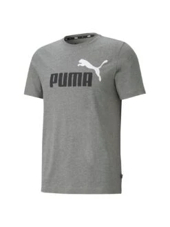 Puma Essentials+ 2 Col Logo Tee - Grey -Sport Sphere UZXM8 SQ4 0000000005 GREY MDd