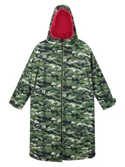 Regatta Adult Waterproof Changing Robe - Camo -Sport Sphere V25NV SQ4 0000000047 GREEN SLd1