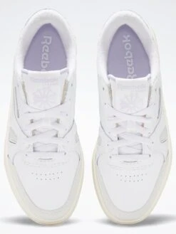Reebok Lt Court Shoes - White -Sport Sphere V2QUF SQ4 0000000522 WHITE PURPLE SLt