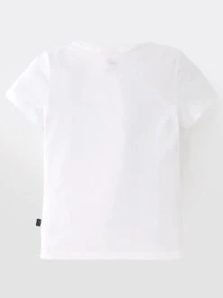 Puma Girls Essentials Logo Short Sleeve T-shirt - White -Sport Sphere V32ZT SQ3 0000000004 BLACK SLb