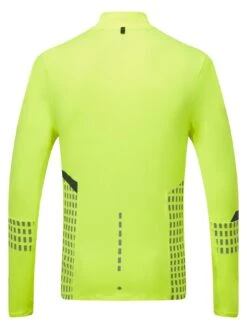 Ronhill Tech Afterhours Thermal 1/2 Zip Running Long Sleeve T-shirt - Yellow -Sport Sphere V39CV SQ2 0000000076 YELLOW MDb