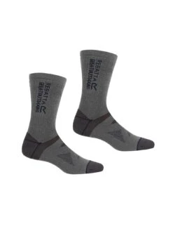 Regatta 2 Pack Of Wool Hiker Socks - Navy