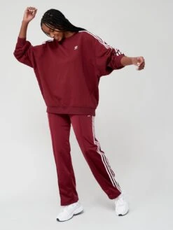 Adidas Originals Adicolor Oversized Sweatshirt - Burgundy -Sport Sphere V3L3X SQ3 0000000151 BURGUNDY MDo