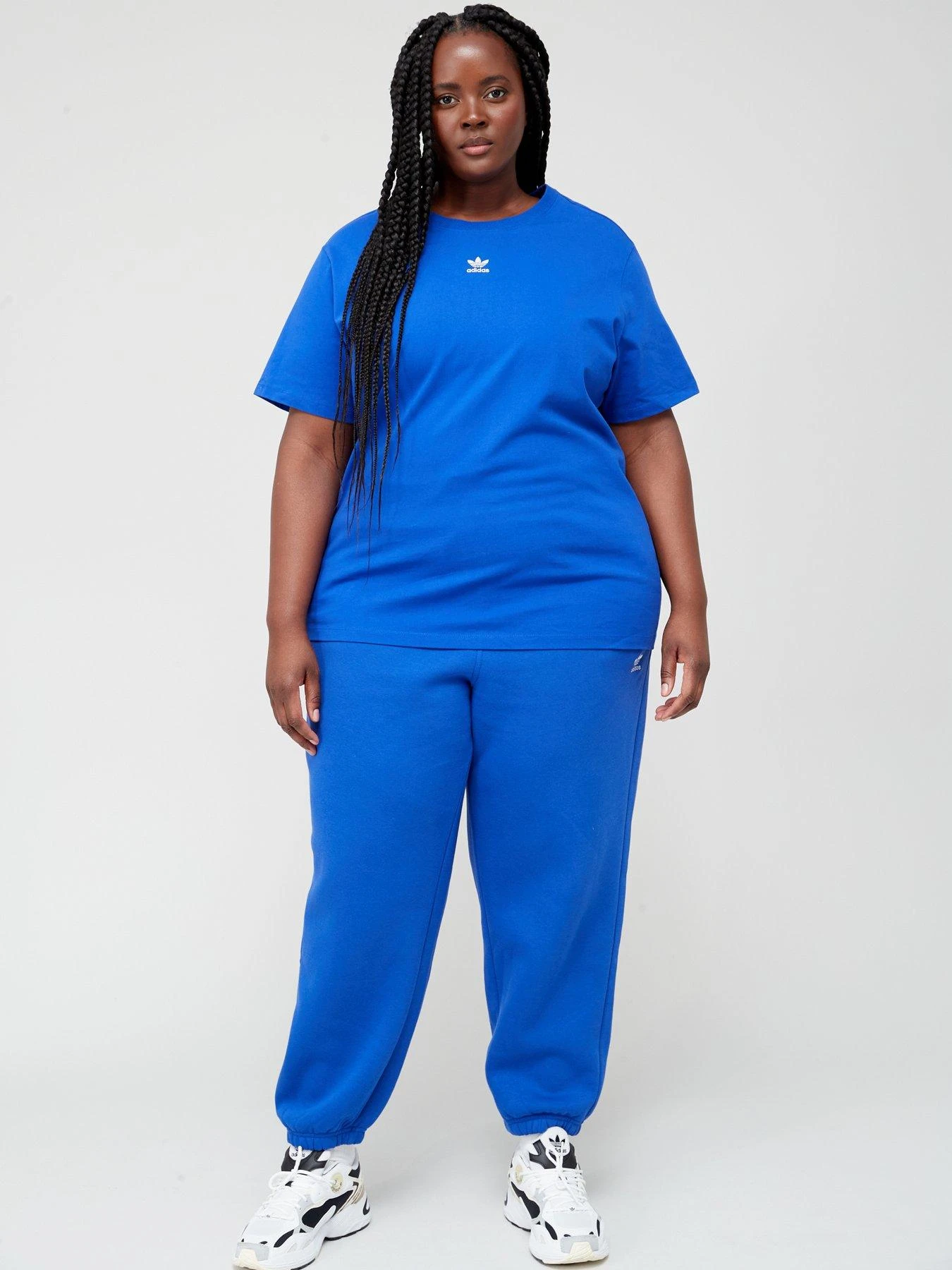 Adidas Originals Adicolor Pants - Plus Size - Cobalt 3 Adidas Originals Adicolor Pants - Plus Size - Cobalt - Image 3