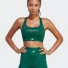 Adidas Sports Club Medium Support Bra - Green