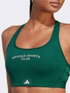 Adidas Sports Club Medium Support Bra - Green -Sport Sphere V3L5Q SQ4 0000000047 GREEN MDd