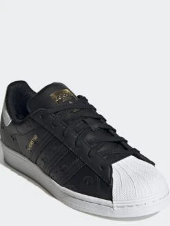 Adidas Originals Superstar - Black/Black -Sport Sphere V3L8L SQ3 0000000226 BLACK BLACK SLf