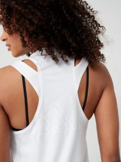 Adidas Train Essentials 3Bar Tank - White -Sport Sphere V3L94 SQ6 0000000013 WHITE MDd2