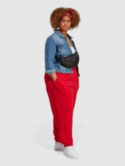 Adidas Originals Adicolor Pants - Plus Size - Red -Sport Sphere V3LAQ SQ3 0000000017 RED MDo