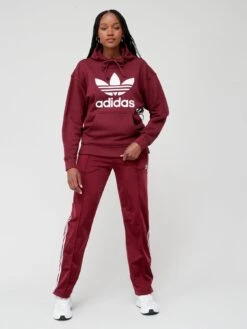 Adidas Originals Trefoil Adicolor Sweatshirt Hoodie - Burgundy -Sport Sphere V3LBA SQ6 0000000151 BURGUNDY MDd2