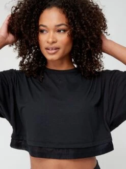 Adidas Women's Dance Ls T-Shirt- Black -Sport Sphere V3LCM SQ4 0000000004 BLACK MDd