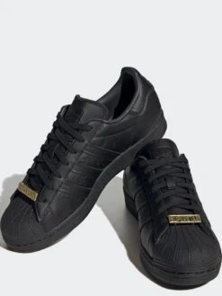 Adidas Originals Superstar Trainers - Black -Sport Sphere V49AN SQ3 0000000004 BLACK SLf