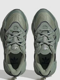 Adidas Originals Unisex Junior Ozweego Sneaker - Green -Sport Sphere V4D8D SQ4 0000003112 LIGHT GREEN SLt