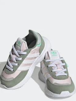 Adidas Originals Unisex Infant Retropy F2f Elastic Lace -Sport Sphere V4DC5 SQ3 0000000367 LIGHT PINK SLf