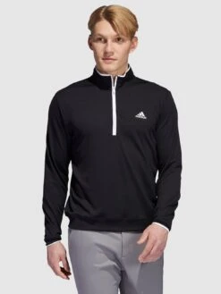 Adidas Golf 1/4 Zip Top - Black