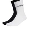 Adidas 3 Pairs Of Performance Linear Crew Cushioned Socks - Multi