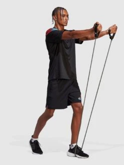 Adidas Men's Ti 3S Tee - BLACK 6 Adidas Men's Ti 3S Tee - BLACK -Sport Sphere V4YKD SQ3 0000000004 BLACK MDo