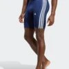 Adidas Performance Techfit 3-Stripes Training Short Leggings - Navy