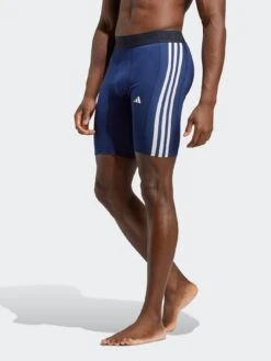 Adidas Performance Techfit 3-Stripes Training Short Leggings - Navy