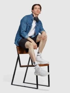 Adidas Sportswear Aeroready Essentials Chelsea Small Logo Shorts - Black -Sport Sphere V4YN8 SQ3 0000000004 BLACK MDo