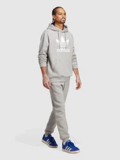 Adidas Originals Trefoil Essentials Joggers - Medium Grey Heather -Sport Sphere V4YSA SQ3 0000000390 MEDIUM GREY HEATHER MDo