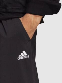 Adidas Sportswear Aeroready Essentials Stanford Elastic Cuff Small Logo Joggers - Black -Sport Sphere V4Z5E SQ4 0000000004 BLACK MDd