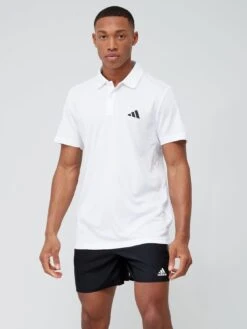 Adidas Performance Train Essentials Training Polo Shirt - White