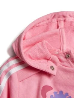 Adidas Infant Dino Print Hoodie & Jogger Set - Pink -Sport Sphere V5PXT SQ5 0000000063 PINK SLd1