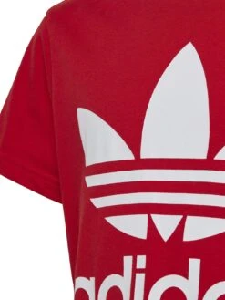 Adidas Originals Junior Unisex Adicolor Trefoil Tee - Bright Red -Sport Sphere V5PZ7 SQ4 0000002882 BRIGHT RED SLd