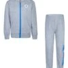 Converse Younger Boys Dino Ft Fz Hoodie Set - Light Grey