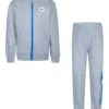 Converse Toddler Boys Dino Ft Fz Hoodie Set - Light Grey