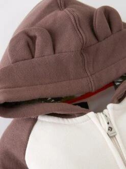 Converse Newborn Boys Into The Wild Bear Coverall - Light Grey -Sport Sphere V6Y8M SQ4 0000000215 LIGHT GREY SLd