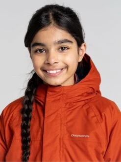 Craghoppers Kids Harue Jacket - Orange/navy -Sport Sphere V7W49 SQ4 0000000198 ORANGE SLd