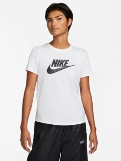Nike NSW Essential Icon Futura T-Shirt - White