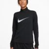 Nike Dri-FIT Swoosh Half Zip Top - Black