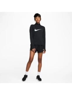Nike Dri-FIT Swoosh Half Zip Top - Black -Sport Sphere V8TQC SQ3 0000000004 BLACK MDo