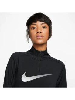 Nike Dri-FIT Swoosh Half Zip Top - Black -Sport Sphere V8TQC SQ4 0000000004 BLACK MDd