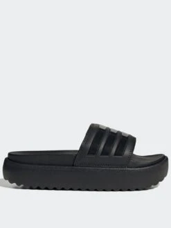 Adidas Sportswear Adilette Platform Sliders - Black