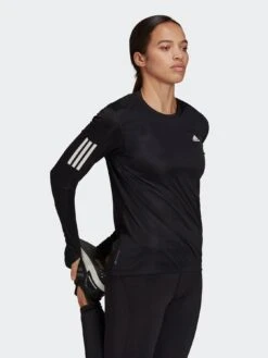 Adidas Running  Long Sleeve T-Shirt - Black -Sport Sphere V8XFU SQ3 0000000004 BLACK MDo