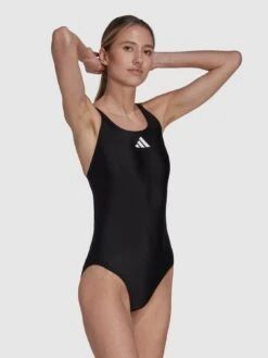 Adidas Performance 3 Bar Logo Swimsuit - Black/White -Sport Sphere V8XH7 SQ3 0000000019 BLACK WHITE MDo