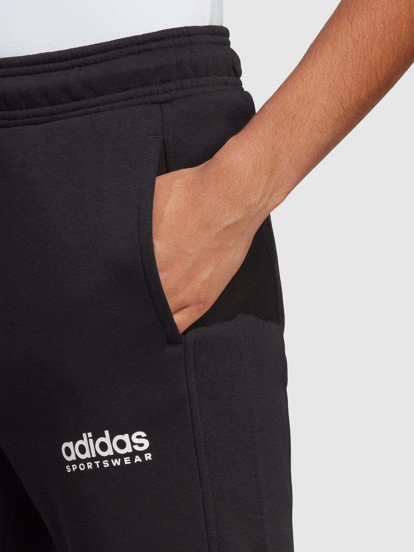 Adidas All Szn Graphic Wide Leg Pant - Black 4 Adidas All Szn Graphic Wide Leg Pant - Black - Image 4