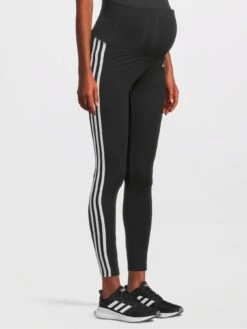 Adidas Sportswear Women's Sportswear Maternity Leggings - Black/White